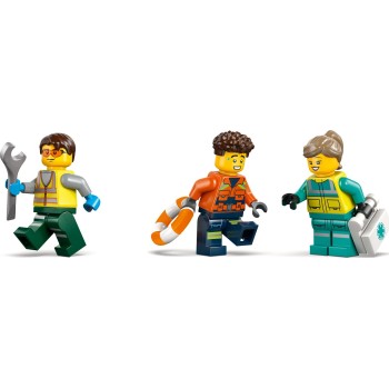 LEGO City Συλλογή με Αεροπλάνο, Φορτηγό Εξυπηρέτησης & Χόβερκραφτ  60505 5702018056950