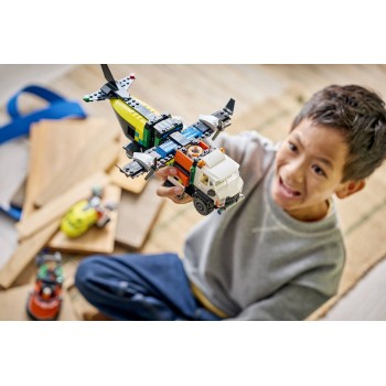 LEGO City Συλλογή με Αεροπλάνο, Φορτηγό Εξυπηρέτησης & Χόβερκραφτ  60505 5702018056950