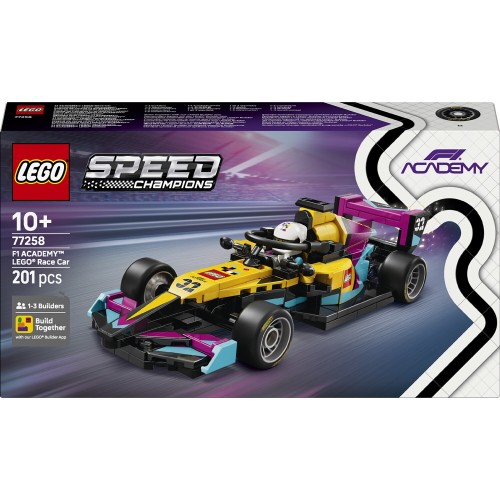 LEGO Speed Champions Αγωνιστικό Αυτοκίνητο F1 ACADEMY™ -  77258 5702018068267