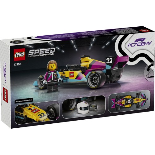LEGO Speed Champions Αγωνιστικό Αυτοκίνητο F1 ACADEMY™ -  77258 5702018068267