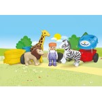 Playmobil Junior: Τρένο Με Ζωάκια 72084 4008789720849