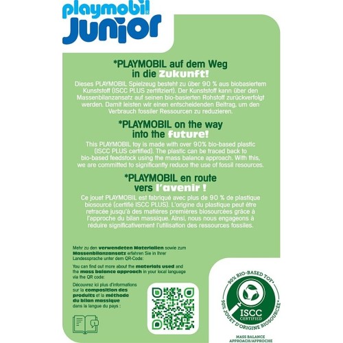 Playmobil Junior: Μπετονιέρα Με Εργάτη 72083 4008789720832