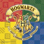PROCOS Χαρτοπετσέτες Harry Potter Hogwarts Houses Warner 2Φ. 25X25 20Τμχ 093366 5201184933664