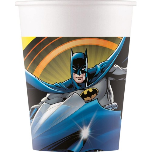 DC The Batman Procos 93507 Batman Ποτήρια Χάρτινα 200 Ml 8Τμχ 093507 5201184935071