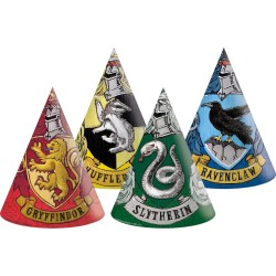 procos 93372 harry potter paper hats, 16 x 12 cm, fsc mix, childrens birthd 093372 5201184933725