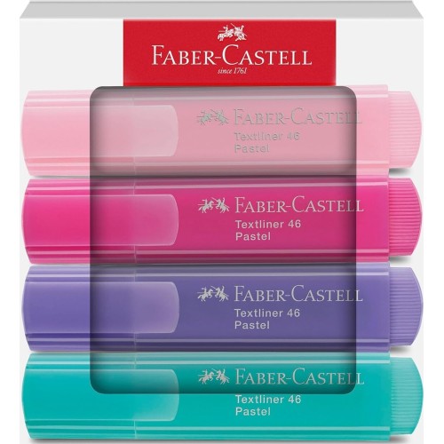 Faber-Castell Υπογραμμιστές Pastel Σετ Των 4 254654 4005402546541