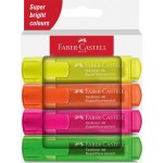 faber-castell highlighter textliner 46 sf wallet of 4 254644 4005402546442
