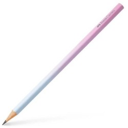 Faber-Castell Μολύβι Τριγωνικό Flow Edit B Blushing Sk Ροζ-Σιελ 118402 4005401184027
