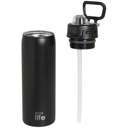 eco life Deep Black Thermos 650ml 33-BO-4210 5208009005186