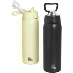 eco life Deep Black Thermos 650ml 33-BO-4210 5208009005186