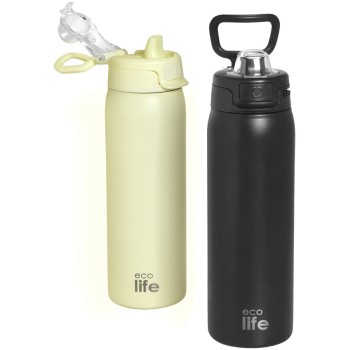eco life Deep Black Thermos 650ml 33-BO-4210 5208009005186
