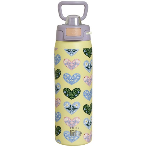eco life Blossom Hearts Thermos 650ml 33-BO-4207 5208009005155