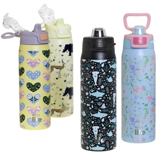 eco life Blossom Hearts Thermos 650ml 33-BO-4207 5208009005155