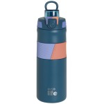 eco life Blue Thermos 500ml | With Silicon Grip 33-BO-4202 5208009005117