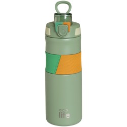 eco life Green Thermos 500ml | With Silicon Grip 33-BO-4201 5208009005100
