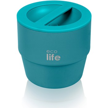 eco life Στρογγυλό Θερμός Φαγητού 750ml | Πετρόλ 33-BO-9065 5208009004929