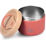 eco life Round Food Thermos 650ml | Coral 33-BO-9062 5208009004943