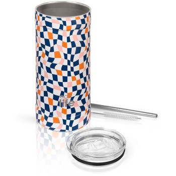 eco life Color Squares Coffee Thermos 500ml 33-BO-4186 5208009004844