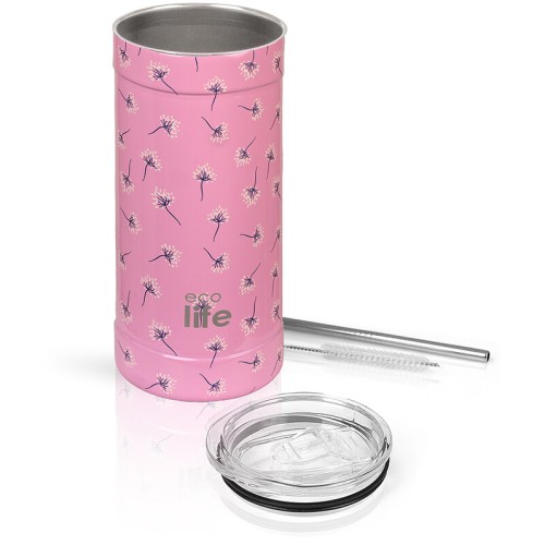 eco life Pink Dandelion Coffee Thermos 500ml 33-BO-4183 5208009004813