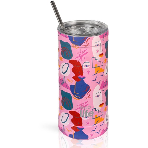 eco life Faces Coffee Thermos 500ml 33-BO-4181 5208009004790