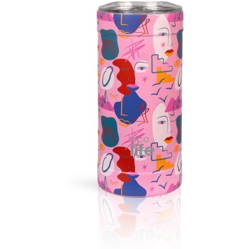 eco life Faces Coffee Thermos 500ml 33-BO-4181 5208009004790