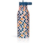 eco life Color Squares Thermos 550ml | Με Εσωτερικό Καλαμάκι 33-BO-2216 5208009004912
