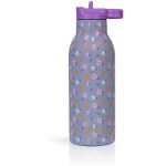 eco life Flower Bloom Thermos 550ml | Με Εσωτερικό Καλαμάκι 33-BO-2214 5208009004899