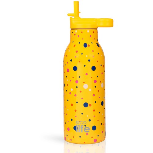 eco life Dots In Yellow Thermos 550ml 33-BO-2212 5208009004875