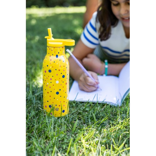 eco life Dots In Yellow Thermos 550ml 33-BO-2212 5208009004875