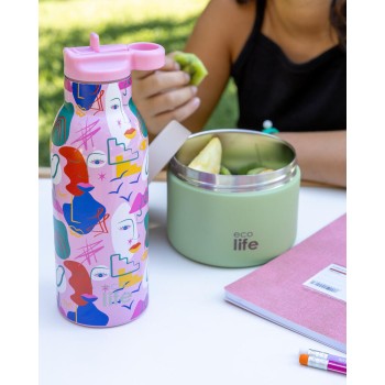eco life Faces Thermos 550ml 33-BO-2211 5208009004851