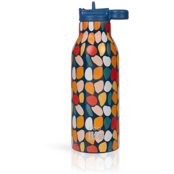 eco life Stones Thermos 550ml | With Inner Straw 33-BO-2210 5208009004868