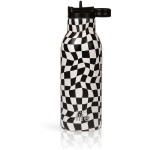 eco life Black and White Thermos 550ml | Με Εσωτερικό Καλαμάκι 33-BO-2213 5208009004882