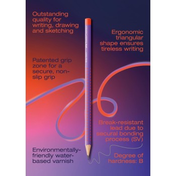 Faber-Castell - Flow Edition Blushing Sky 4-Piece Writing Set 117007 4005401170075