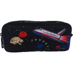 Diakakis imports School Barrel Pencil Case Must Team Rocket 2 Zippers 000587695 5205698830396