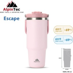 AlpinTec Θερμος Escape 1050 Ροζ TG-1050-FL 4891321284301