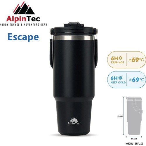 AlpinTec Thermal Escape 1050 Black TG-1050-BL 4891321284295