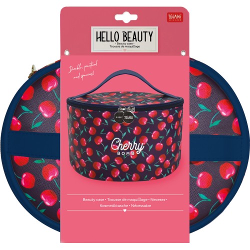 Legami Γυναικείο Νεσεσέρ Hello Beauty Cherry Bomb σε Navy Μπλε χρώμα BEB0001 8059174833008