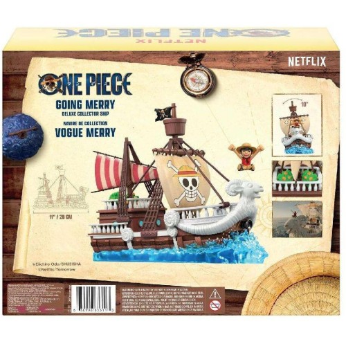 Giochi Preziosi One Piece Going Merry Deluxe Collector Ship With Luffy Action Figure NEP05000 630996633113