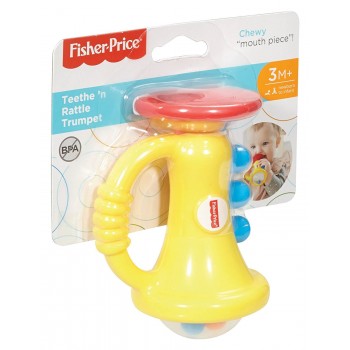Mattel Κουδουνίστρα Τρομπέτα DRF17 887961332315