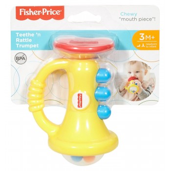 Mattel Κουδουνίστρα Τρομπέτα DRF17 887961332315