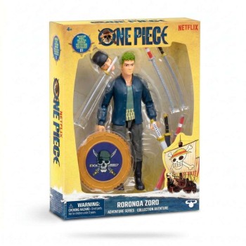 Giochi Preziosi One Piece Φιγούρα Δράσης 15Εκ. Με Αξεσουάρ Μάχης - One Piece Φιγούρα Δράσης - Roronoa Zoro NEP03000 / 63314 6309