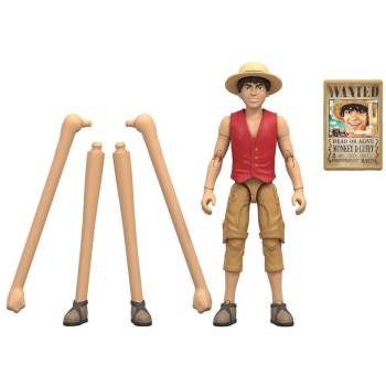 Giochi Preziosi One Piece Φιγούρα Δράσης 15Εκ. Με Αξεσουάρ Μάχης - Monkey D. Luffy NEP03000 / 63313 630996633137