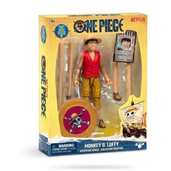 Giochi Preziosi One Piece Φιγούρα Δράσης 15Εκ. Με Αξεσουάρ Μάχης - Monkey D. Luffy NEP03000 / 63313 630996633137