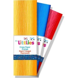 Diakakis imports Crepe Paper Yellow 50cmx200cm The Littlies Yellow 000646560 5205698435928