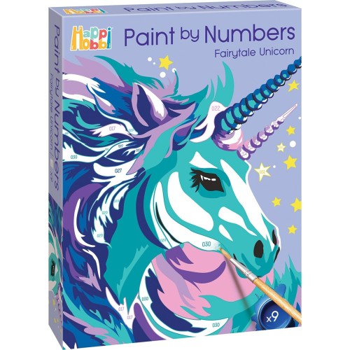 As company Happihobbi Paint By Numbers Fairytale Unicorn Για 7+ Ετών 1038-41029 5203068410292