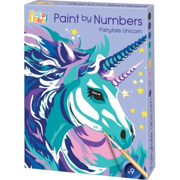 As company Happihobbi Paint By Numbers Fairytale Unicorn Για 7+ Ετών 1038-41029 5203068410292