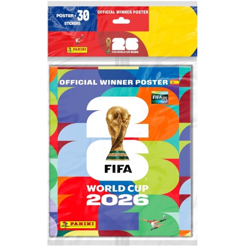Panini FIFA World Cup 2026: Sticker Collection - Winner Poster Complete Set PA.CS.WC.026 8051708041170