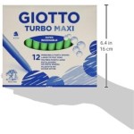 FILA κουτί μαρκαδορος χοντρος πρασινος τurbo maxi 12tmx 000456018 8000825967658