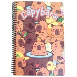 Gim τετρ.17x25 σπ.2θ.70φ.capybara-happy life lake-bath time ass. 300-17402 5204549178472