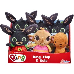 Giochi Preziosi Bing Plush 16 cm 3 Designs BNG70000 8056379205753